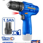 WCDS510 (Wadfow Cordless drill 12V +1 Battery 1 Speed - P1C10)