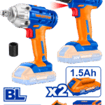 WCK2017 (Wadfow lithium-ion cordless drill 35Nm + lithium-ion impact wrench Combo set - P1C4)