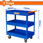 WCS1A13 (Wadfow Tool cart 3 trays - P1C1)