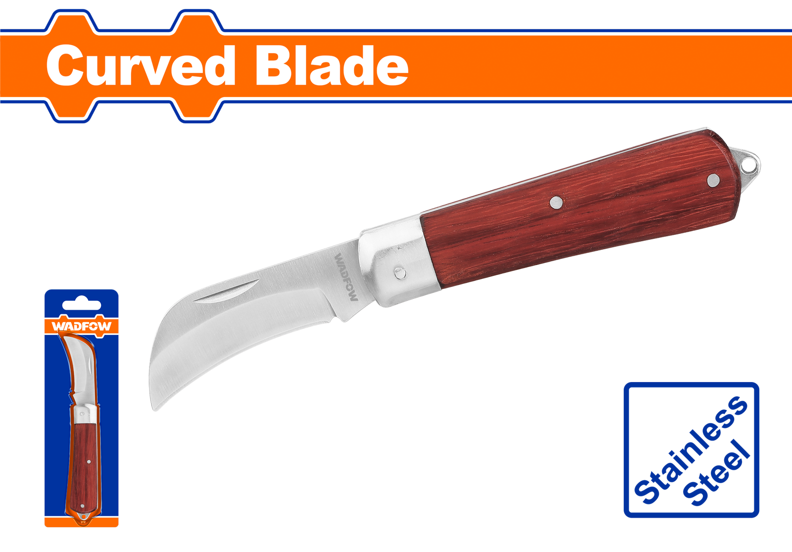 WCSK3602.png WCSK3602 (Wadfow Cable stripping knife Curved - P12C72) - Image 1