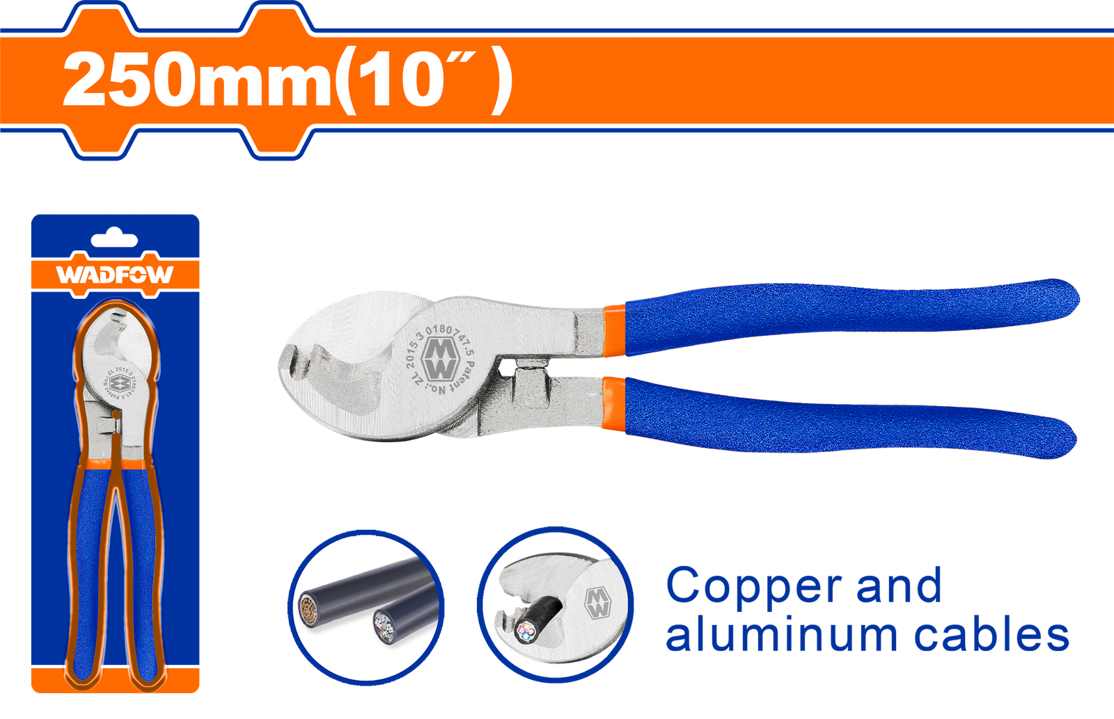 WCT2610.png WCT2610 (Wadfow Cable cutter 10" - P6C36) - Image 1