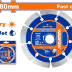 WDC1K04 (Wadfow Dry diamond disc 7" - 7.5mm - C40)