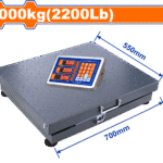 WEC1100 (Wadfow Electronic scale 1000kg - C1)