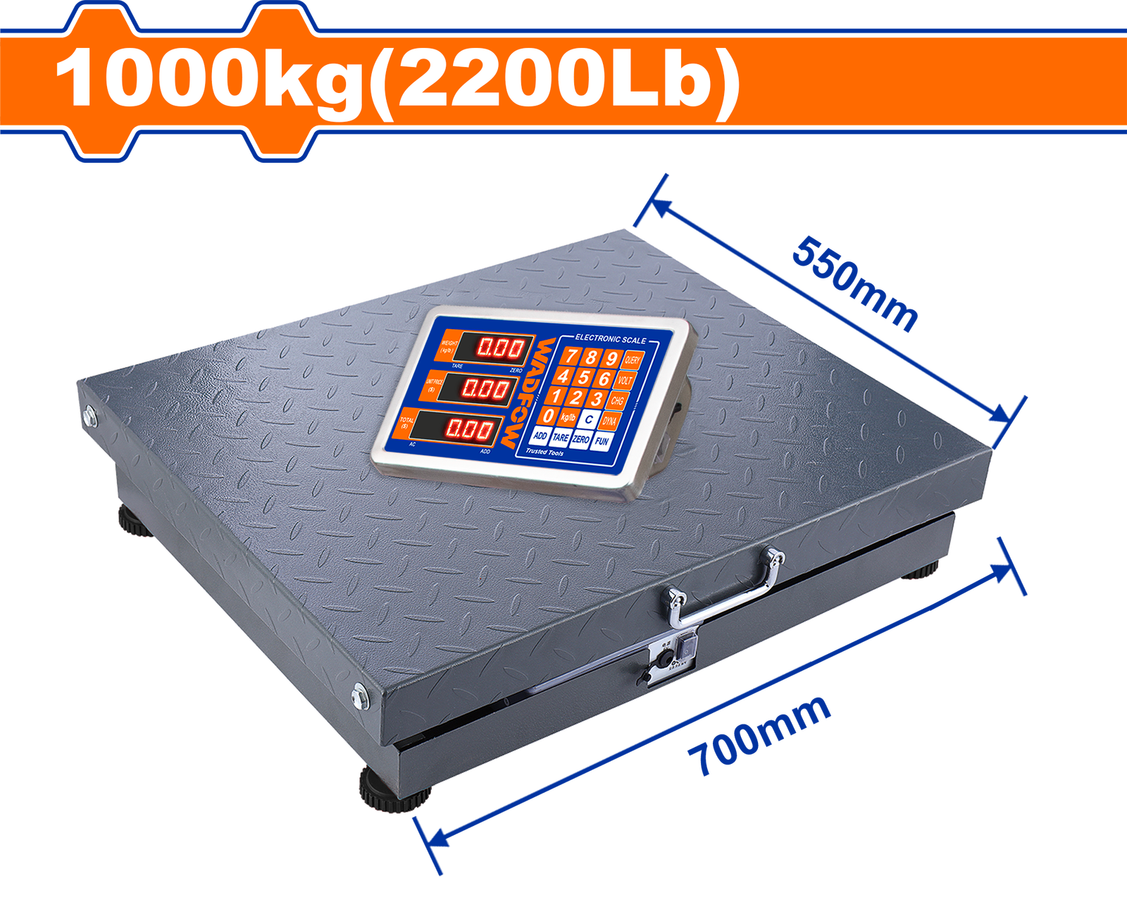 WEC1100.png WEC1100 (Wadfow Electronic scale 1000kg - C1) - Image 1