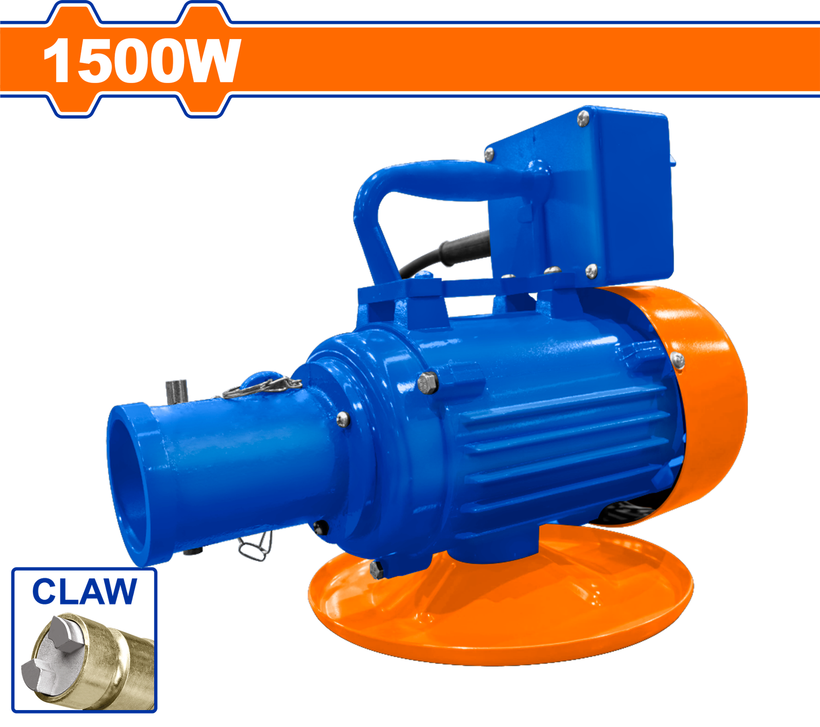 WECV1A15.png WECV1A15 (Wadfow Electric vibrator motor Claw type 1500w - P1C1) - Image 1