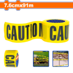 WEE2H90 (Wadfow PE Safety warning tape 7.6cmx91m - P1C48)