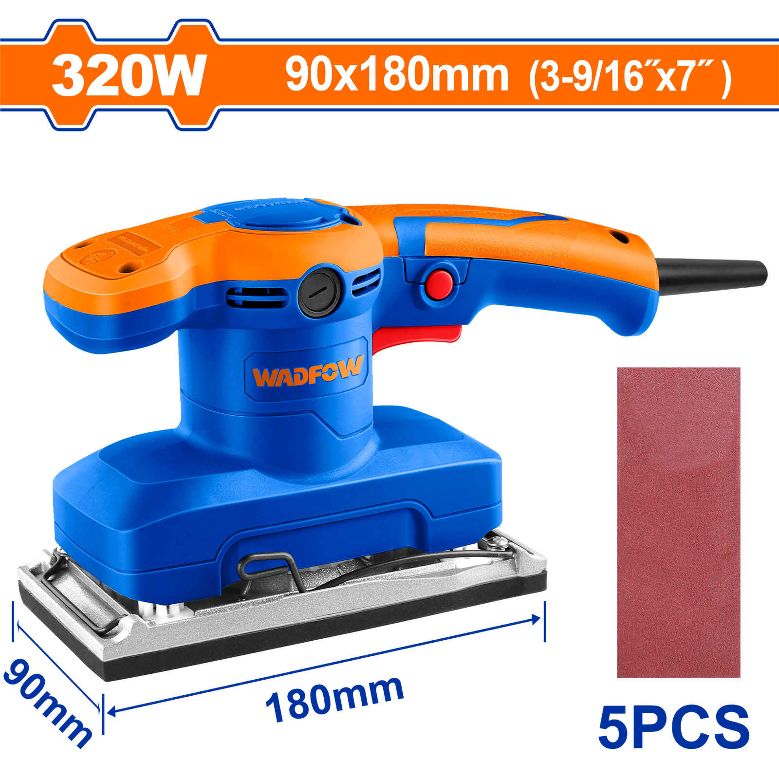 WFA2503.png WFA2503 (Wadfow Finishing sander 320W - P1C6) - Image 1
