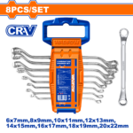 WFR3208 (Wadfow Offset ring spanner set 6-22mm - P6C12)