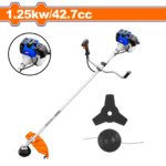 WGM1543 (Wadfow Gasoline grass trimmer and bush cutter 1.25Kw 2HP - C1)