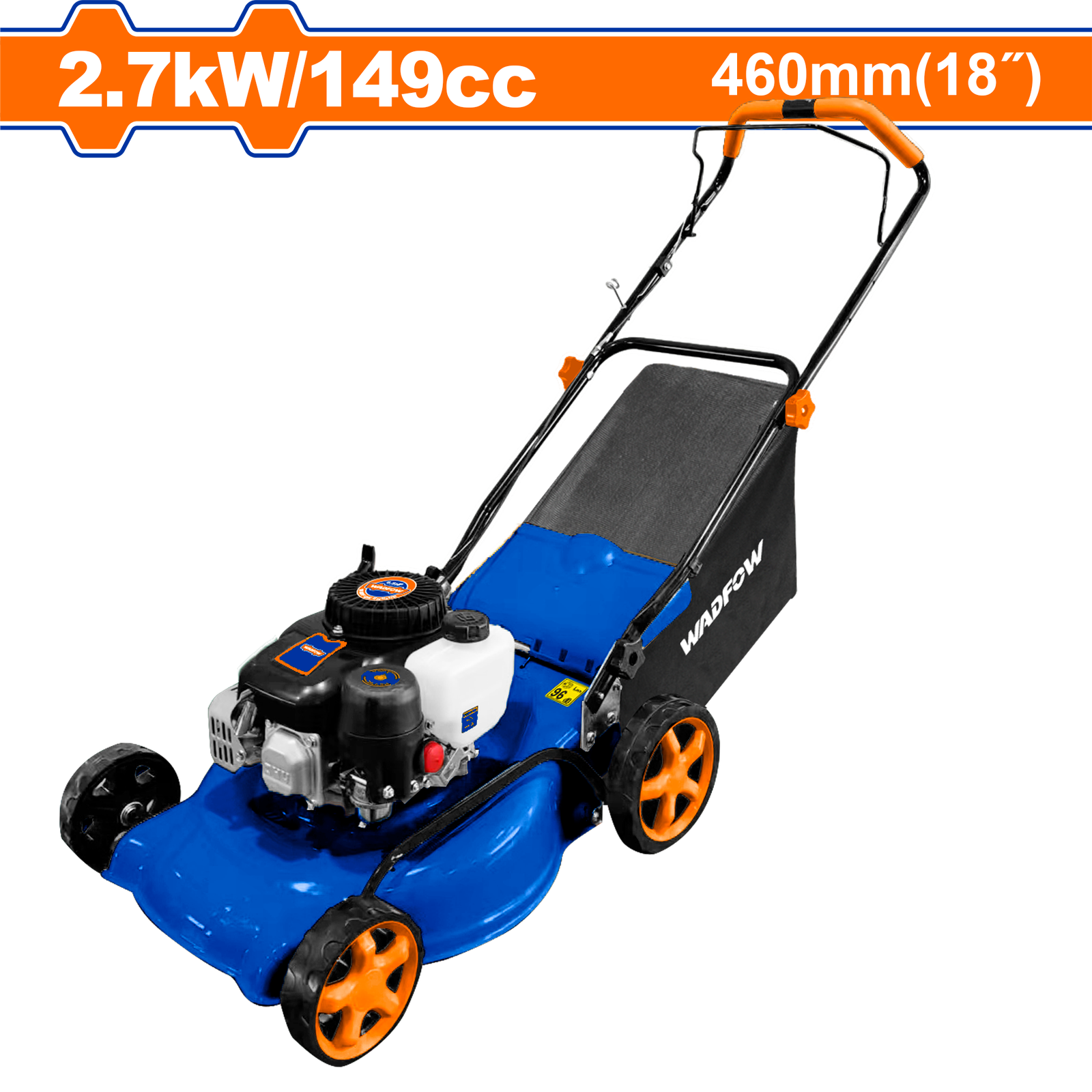 WGM3A18.png WGM3A18 (Wadfow Gasoline lawn mower 2.7kW - P1C1) - Image 1