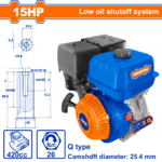 WGNAA190Q (Wadfow Gasoline engine 15HP - C1)