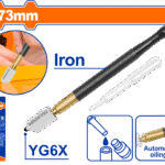 WGR2601 (Wadfow Heavy duty glass cutter 173mm - P6C120)