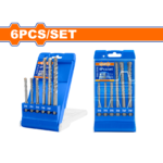 WHD6B06 (Wadfow 6 Pcs SDS plus hammer drill bits set - C24)