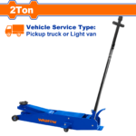 WHJ1A02 (Wadfow Hydraulic long floor jack 2Ton)