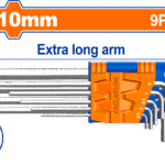WHK1292 (Wadfow Hex key 9 pcs Extra-long arm - P6C48)