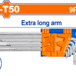 WHK3292 (Wadfow Torx key 9pcs set extra long - P6C48)
