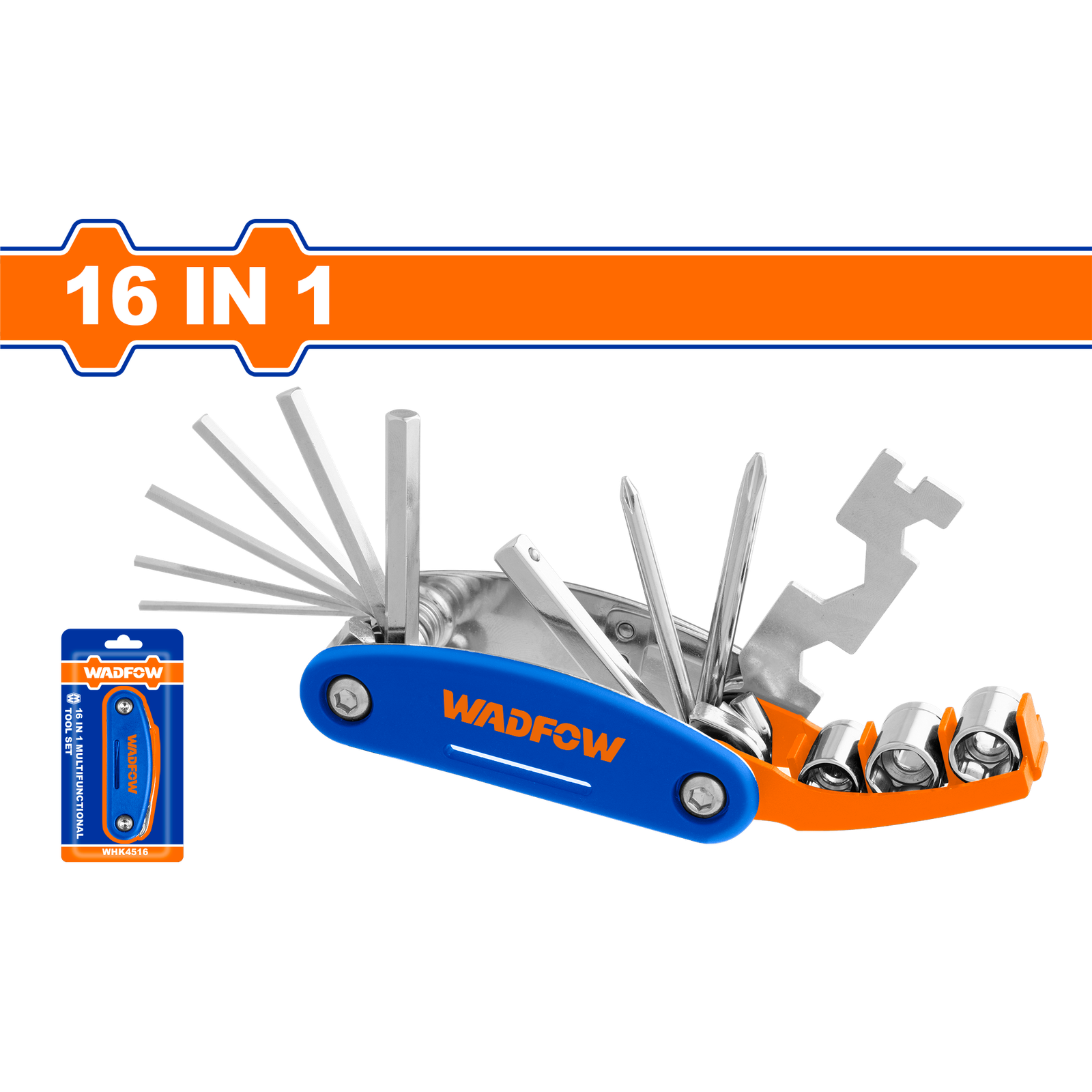 WHK4516.png WHK4516 (Wadfow 16-in-1 Multi-function tool - P12C48) - Image 1