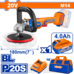 WHL1B181 (Wadfow Cordless polisher + 1 Batteries 20V - C4)