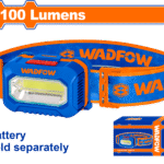 WHLL3AAA5 (Wadfow Headlamp 100 lumens - P1C24)