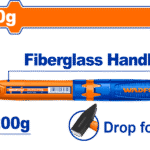 WHM1302 (Wadfow Machinist hammer 200g - P6C48)