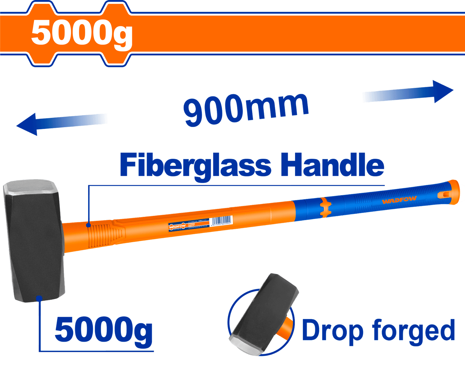 WHM2350.png WHM2350 (Wadfow Stoning hammer 5kg - C4) - Image 1