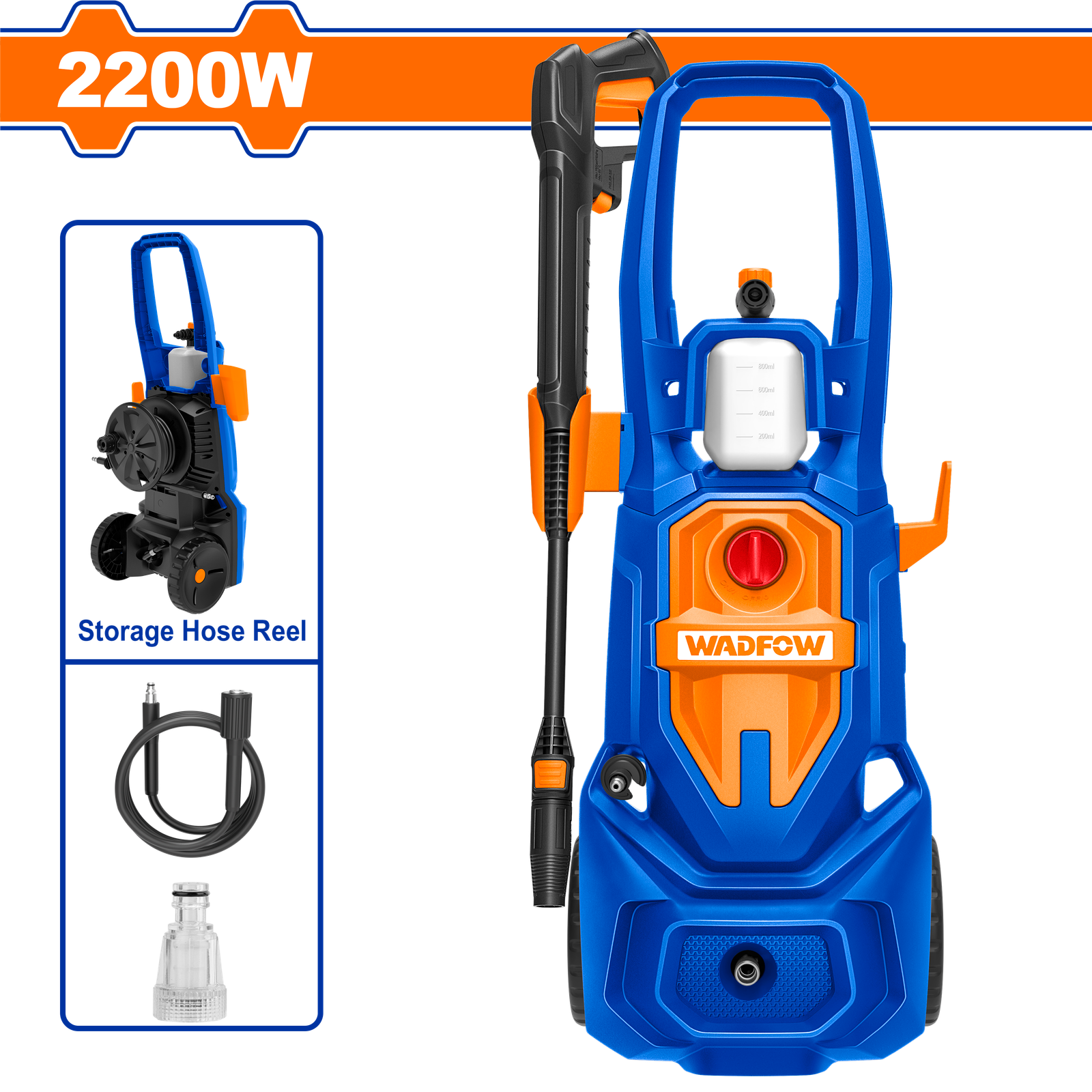 WHP3A22.png WHP3A22 (Wadfow High pressure washer 2200W - C1) - Image 1