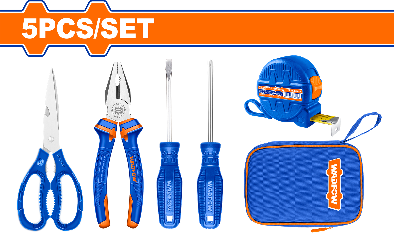 WHS1M05.png WHS1M05 (Wadfow 5 Pcs hand tools set - P10C20) - Image 1