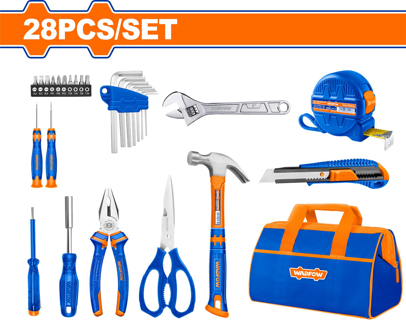 WHS1M28.png WHS1M28 (Wadfow 28 Pcs hand tools set - P1C8) - Image 1