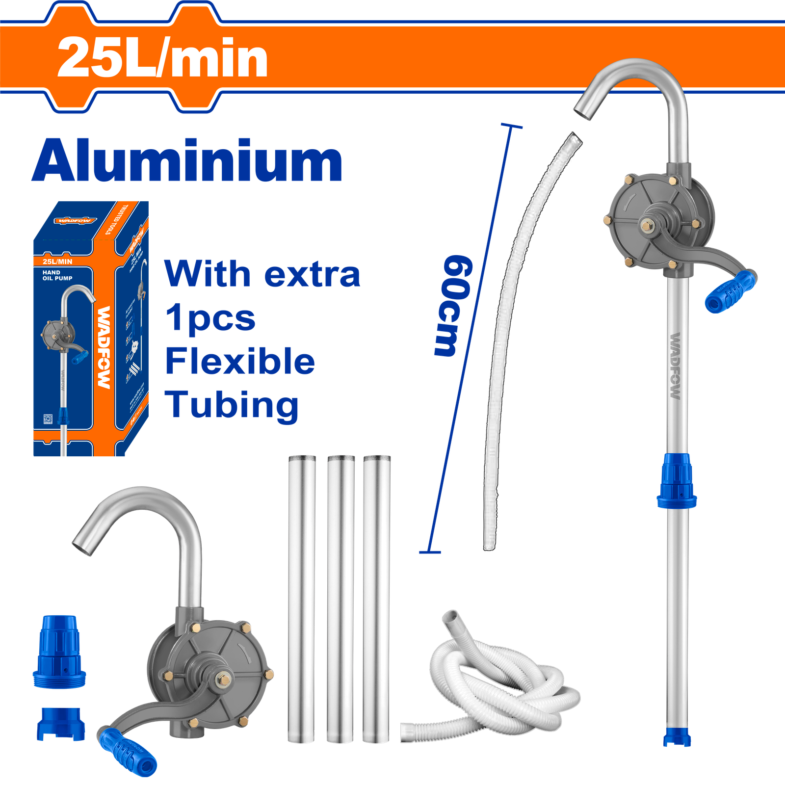 WHY2535.png WHY2535 (Wadfow Hand oil pump 25L/min 127cm - P1C6) - Image 1