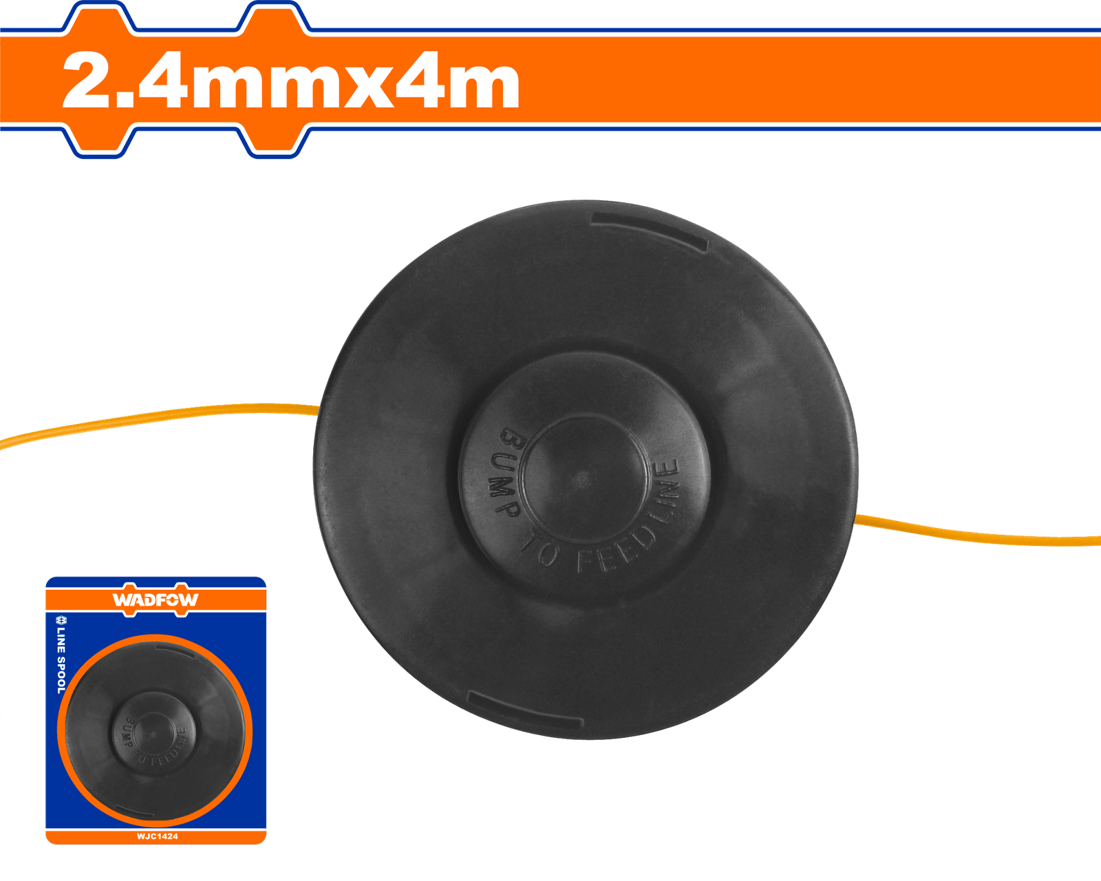 WJC1424.png WJC1424 (Wadfow Line spool 4mx2.4mm - C50) - Image 1