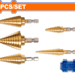 WJD3405 (Wadfow Step drill bit 5 pcs set - P15C30)