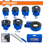 WJK1D61 (Wadfow Pipe threading set 9pcs - C4)