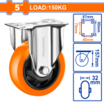 WJL2351 (Wadfow Caster Wheel 5" rigid - P1C25)