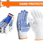 WKG1801 (Wadfow Knitted&PVC dots gloves XL - P12C300)