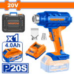 WKH1B012 (Wadfow Cordless heat gun 20V 550C + Battery - P1C5)