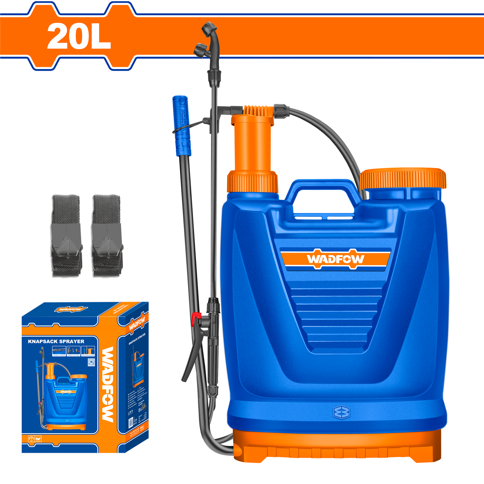 WKS1520.png WKS1520 (Wadfow Knapsack sprayer 20L - C1) - Image 1