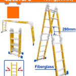 WLD3944 (Wadfow Multi-purpose fiberglass ladder 4x4 - C1)