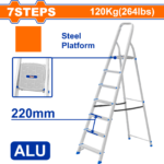 WLD3H07 (Wadfow Household ladder 7 Step - C1)