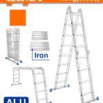 WLD7H44 (Wadfow Multi-purpose aluminum ladder 4x4 - C1)
