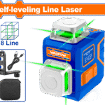 WLE1M08 (Wadfow Self-leveling line laser Green beams 30m - C12)