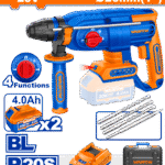 WLM1B262 (Wadfow Cordless rotary hammer 20V 26mm + 2 Battery - P1C4)