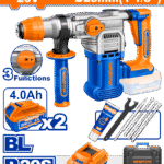 WLM1B283 (Wadfow Cordless rotary hammer 20V 28mm + 2 Battery - P1C2)