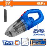 WLV0801 (Wadfow Cordless vacuum cleaner 8V - C8)