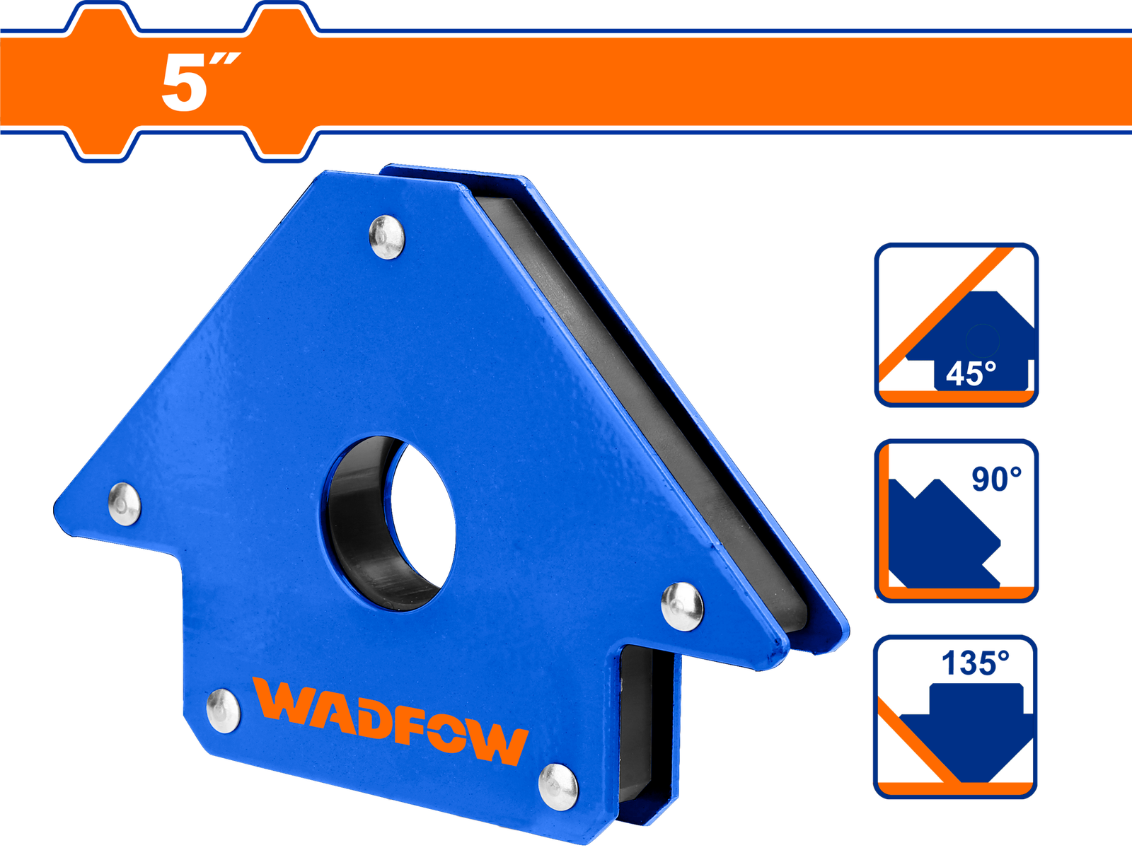 WMC1605.png WMC1605 (Wadfow Magnetic welding holder 5" - P6C18) - Image 1