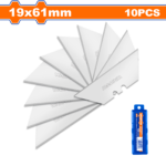 WMK1K61 (Wadfow 10 Pcs utility knife blades set 61x19mm - P20C200)