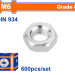 WMV1506A (Wadfow 600pcs Hex nut set M6 - P1C18)