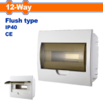 WNJA512B (Wadfow Distribution Flush box 12 way - P1C20)