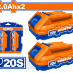 WOS240682 (Wadfow 2 Pcs Battery 20V 2Ah - P5C10)