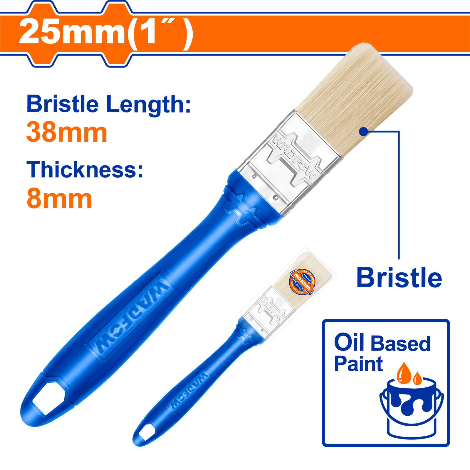 WPB1901.png WPB1901 (Wadfow Paint brush 1" - C720P12) - Image 1