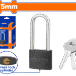 WPD5575L (Wadfow Long shackle iron padlock 75mm - P6C36)